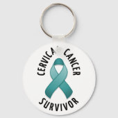 Schlüsselanhänger des Gebärmutterhalskrebs (Vorderseite)