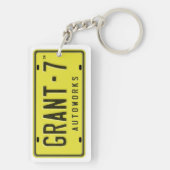 Schlüsselanhänger des Logo-G7 (Rückseite)