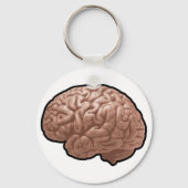Schlüsselanhänger des menschlichen Gehirns (Rückseite)