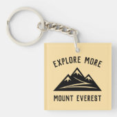 Schlüsselanhänger des Mount Everest-Logos (Vorderseite)