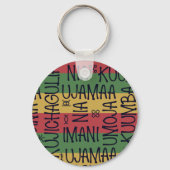 Schlüsselanhänger des Multicolor-Modedesigners für (Rückseite)