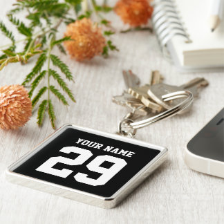 Schlüsselanhänger des Sports individueller Name