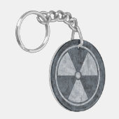 Schlüsselanhänger des Störstrahlungssymbols (Vorderseite links)