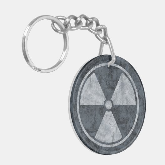 Schlüsselanhänger des Störstrahlungssymbols (Vorderseite links)