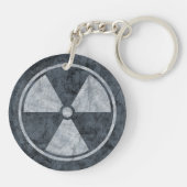 Schlüsselanhänger des Störstrahlungssymbols (Rückseite)