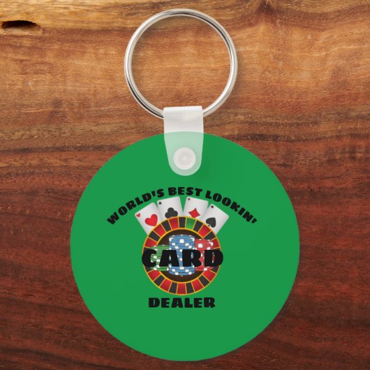 Schlüsselanhänger des weltbesten Lookin-Händlers (Vorderseite)