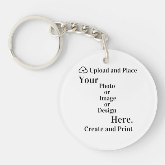 Schlüsselanhänger - Design oder Foto Upload (Vorderseite)