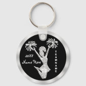 Schlüsselanhänger, die Ihren Text und Ihre Farben Schlüsselanhänger (Vorderseite)