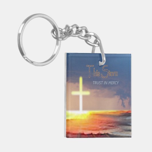 Schlüsselanhänger "Dieser Sturm" (Vorderseite links)
