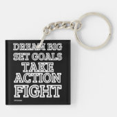 Schlüsselanhänger "DREAM BIG..." (Rückseite)