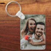 Schlüsselanhänger "Eigenes Foto hinzufügen" (Vorderseite)