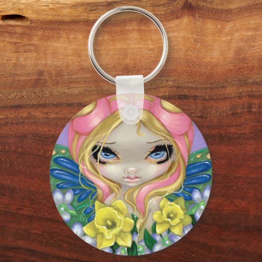 Schlüsselanhänger "Ein bisschen Frühling" (Vorderseite)