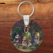 Schlüsselanhänger "Eine Ansammlung von Feen" (Vorderseite)