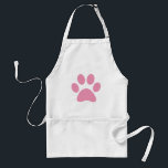 Schlüsselanhänger einfügen schürze<br><div class="desc">Fun Paw Print Design für Tierfreunde!</div>