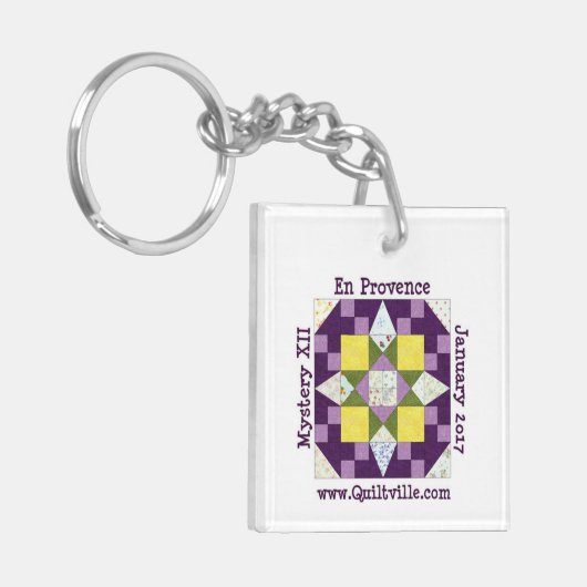 Schlüsselanhänger en Provence (Vorderseite links)