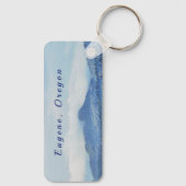 Schlüsselanhänger "Eugene, Oregon" zweiseitig (Rückseite)