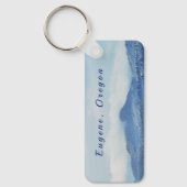 Schlüsselanhänger "Eugene, Oregon" zweiseitig (Vorderseite)