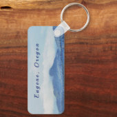 Schlüsselanhänger "Eugene, Oregon" zweiseitig (Rückseite)