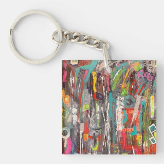 Schlüsselanhänger fallen (Vorderseite)