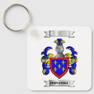 Schlüsselanhänger Fernandez Nachname und Schild