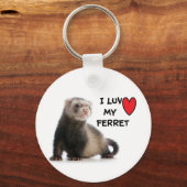 Schlüsselanhänger Ferret (Vorderseite)