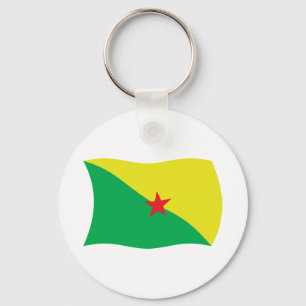 Schlüsselanhänger Flagge von Französisch-Guayana