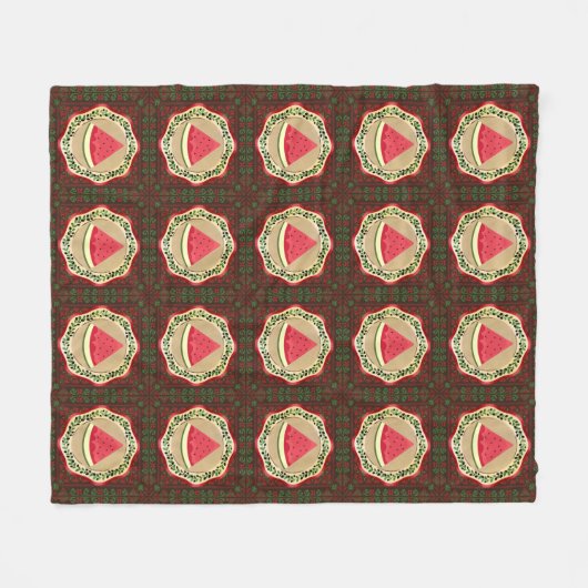 Schlüsselanhänger Fleecedecke (Vorderseite (Horizontal))