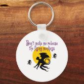 Schlüsselanhänger fliegender Affen (Vorderseite)