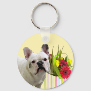 Schlüsselanhänger französischer Bulldogge Oster