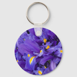 Schlüsselanhänger, "Frühlings-Iris" # 50 Schlüsselanhänger