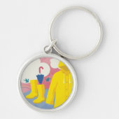 Schlüsselanhänger Frühlingstag (Vorne)