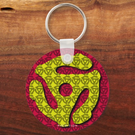 Schlüsselanhänger für 45 RPM-Datensätze einfügen (Vorderseite)