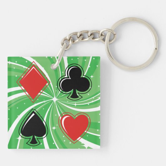 Schlüsselanhänger für Anzug (Rückseite)