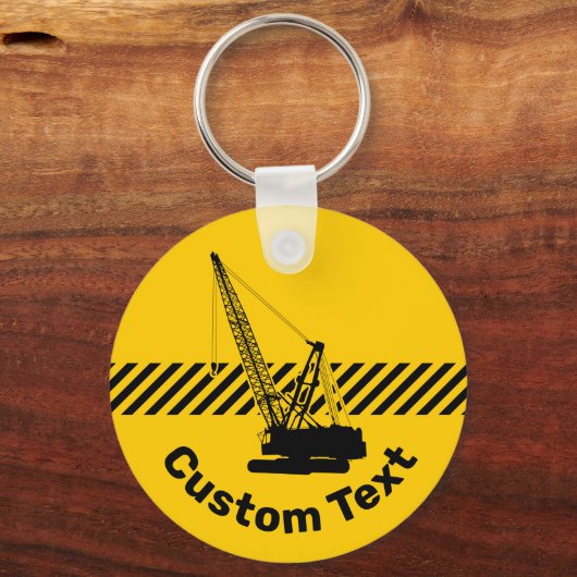 Schlüsselanhänger für Baukrane (Vorderseite)