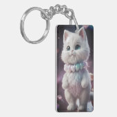 "Schlüsselanhänger für benutzerdefinierte Katzen" Schlüsselanhänger (Vorderseite links)