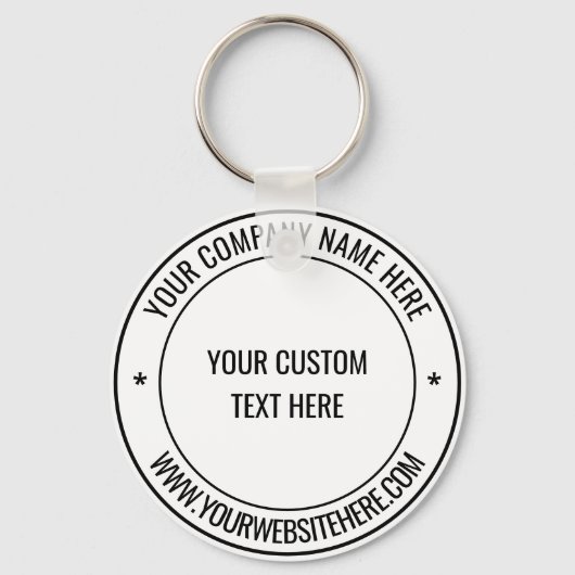 Schlüsselanhänger für benutzerdefiniertes Text- un (Vorderseite)