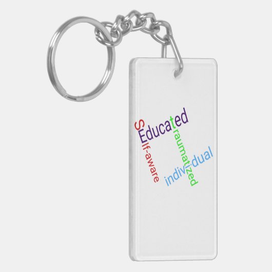 Schlüsselanhänger für Bewusstsein (Vorderseite links)