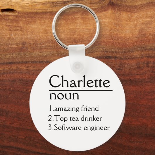 Schlüsselanhänger für Boyfriend Personalisierte Ge (Vorderseite)