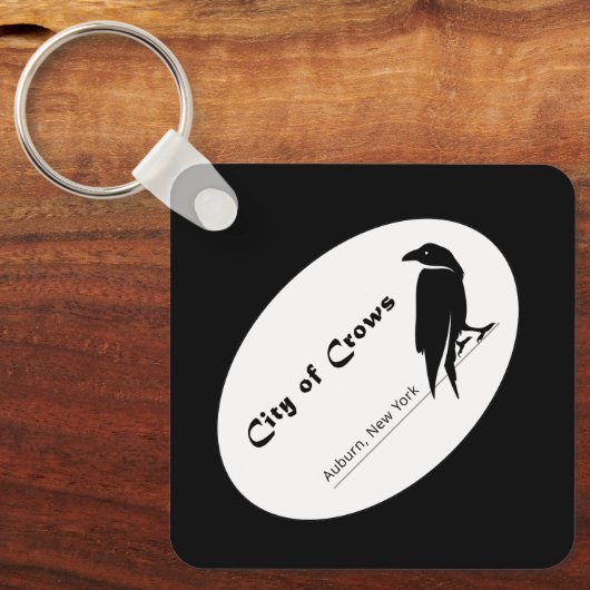 Schlüsselanhänger für das Logos von Crows (Vorderseite)