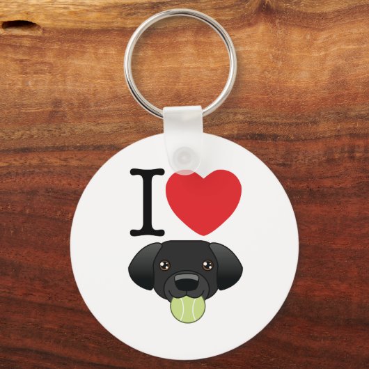 Schlüsselanhänger für das Schwarze Labor (Vorderseite)