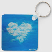 Schlüsselanhänger für den Cloud-Metal-Circle, 2" (Rückseite)