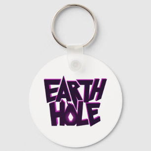 Schlüsselanhänger für den Earth Hole Button