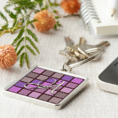 Schlüsselanhänger für den ersten Farbblock Silver (Seite)