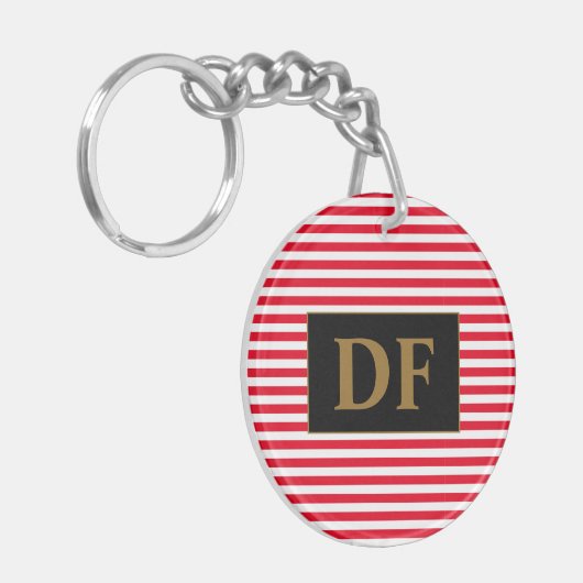 Schlüsselanhänger für den ersten Rot/Weiß Streifen (Vorderseite links)