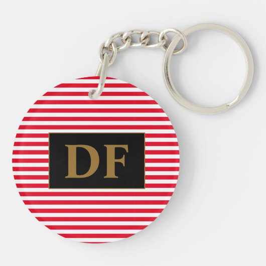 Schlüsselanhänger für den ersten Rot/Weiß Streifen (Rückseite)