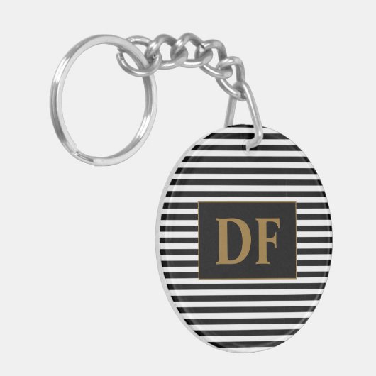 Schlüsselanhänger für den ersten Schwarz/Weiß Stre (Vorderseite links)