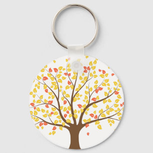 Schlüsselanhänger für den Goldene Tree im Herbst
