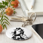 Schlüsselanhänger für den Halter (Seite)