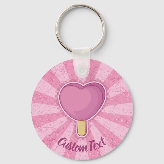 Schlüsselanhänger für den Herzerreißstab (Vorderseite)