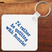 Schlüsselanhänger für den Indigo-Weg (Rückseite)